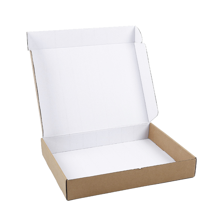 Caixa de papel dobrável ecologicamente correta para remessa de vários tamanhos